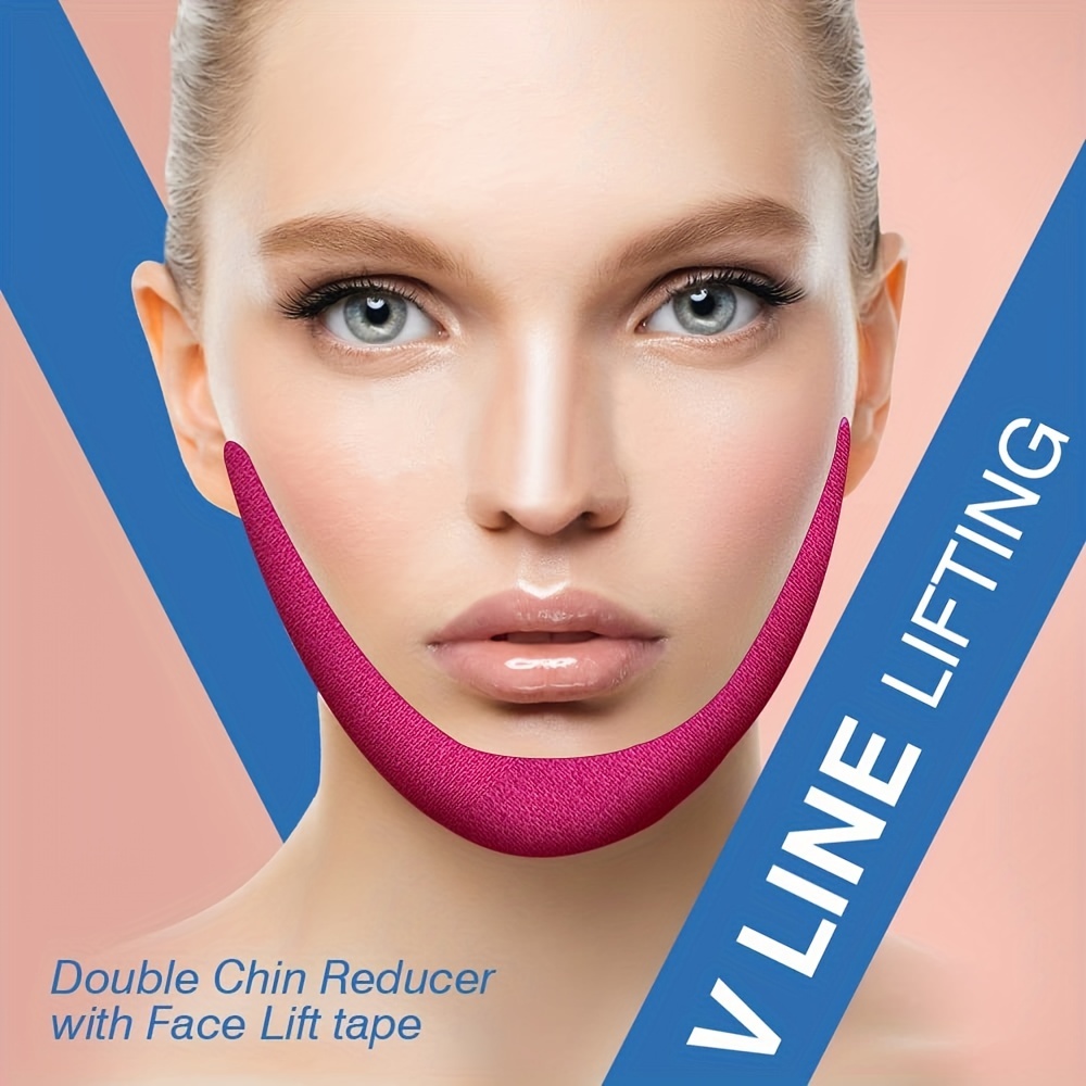 Health Wellness - Elastisches Gesichtslifting-Tape – hebt sofort schlaffe