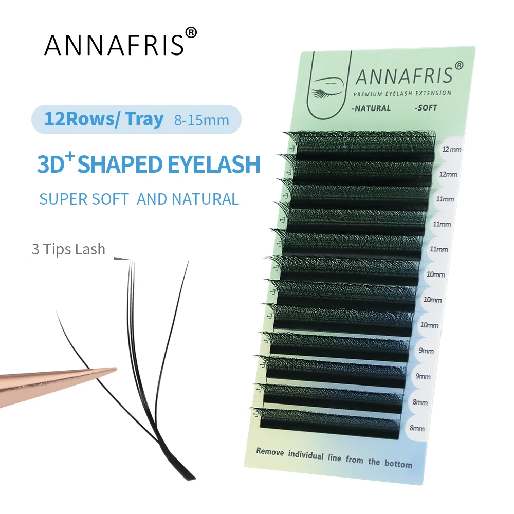 ANNAFRIS 3D W Dreikern-Wimpern – Red Clover Flower Bewertung und Preis